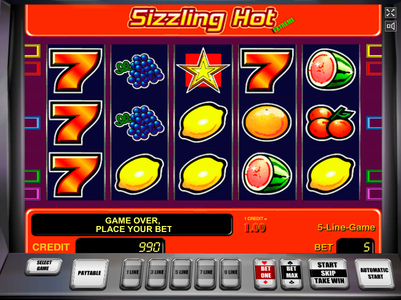 sizzling hot slot online 