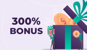 Bonus 300% w kasynach online