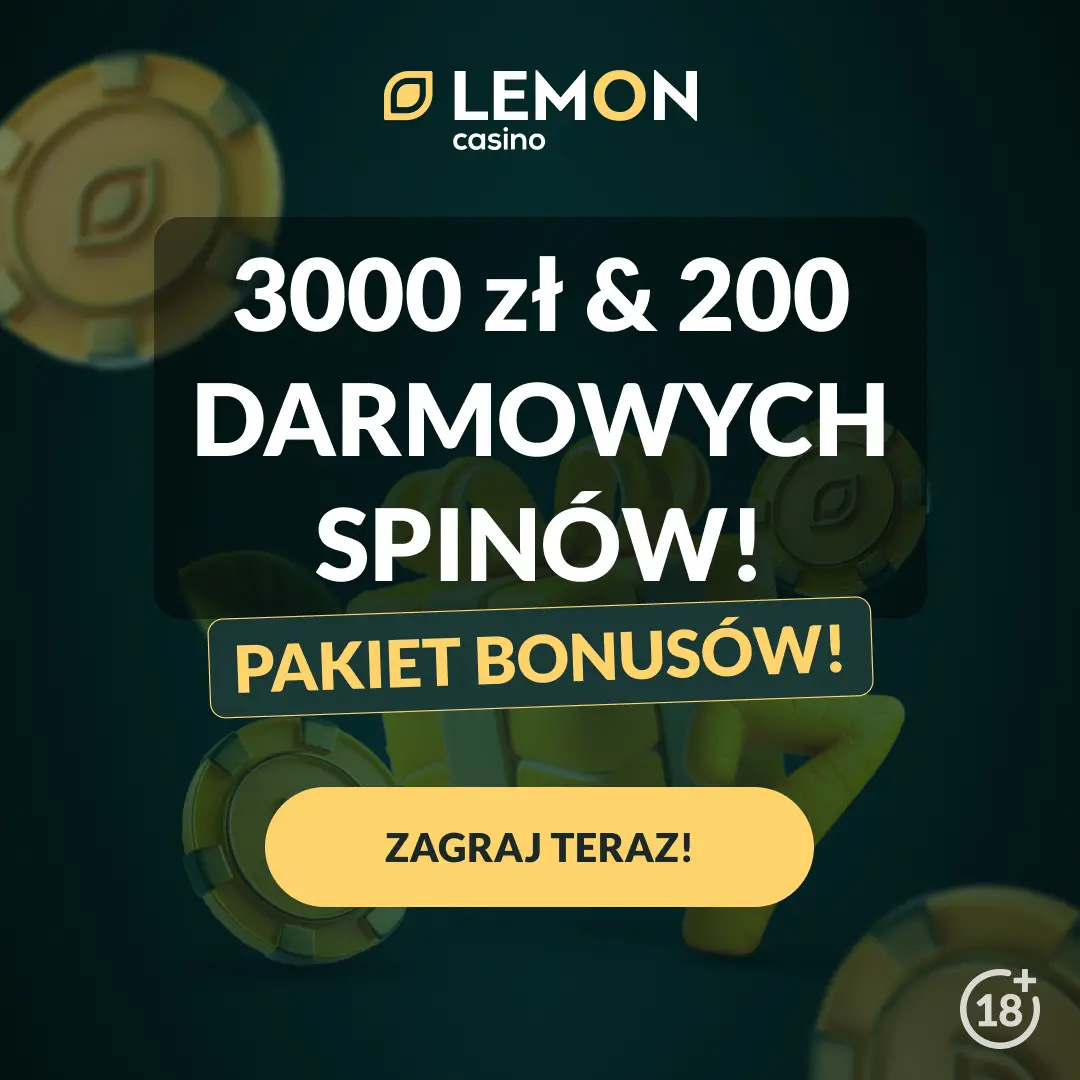 Bonus powitalny Lemon Casino