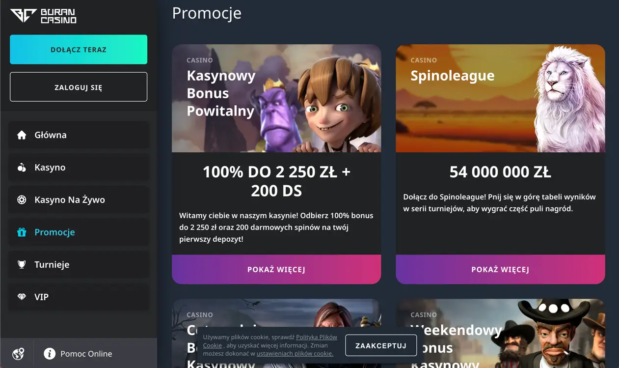burancasino promocje