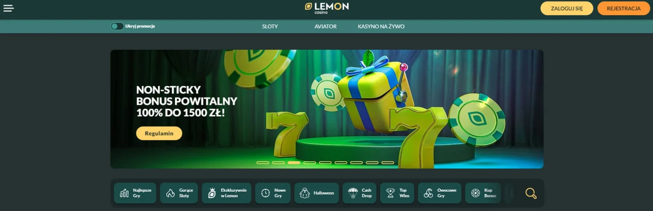 Strona główna Lemon Casino