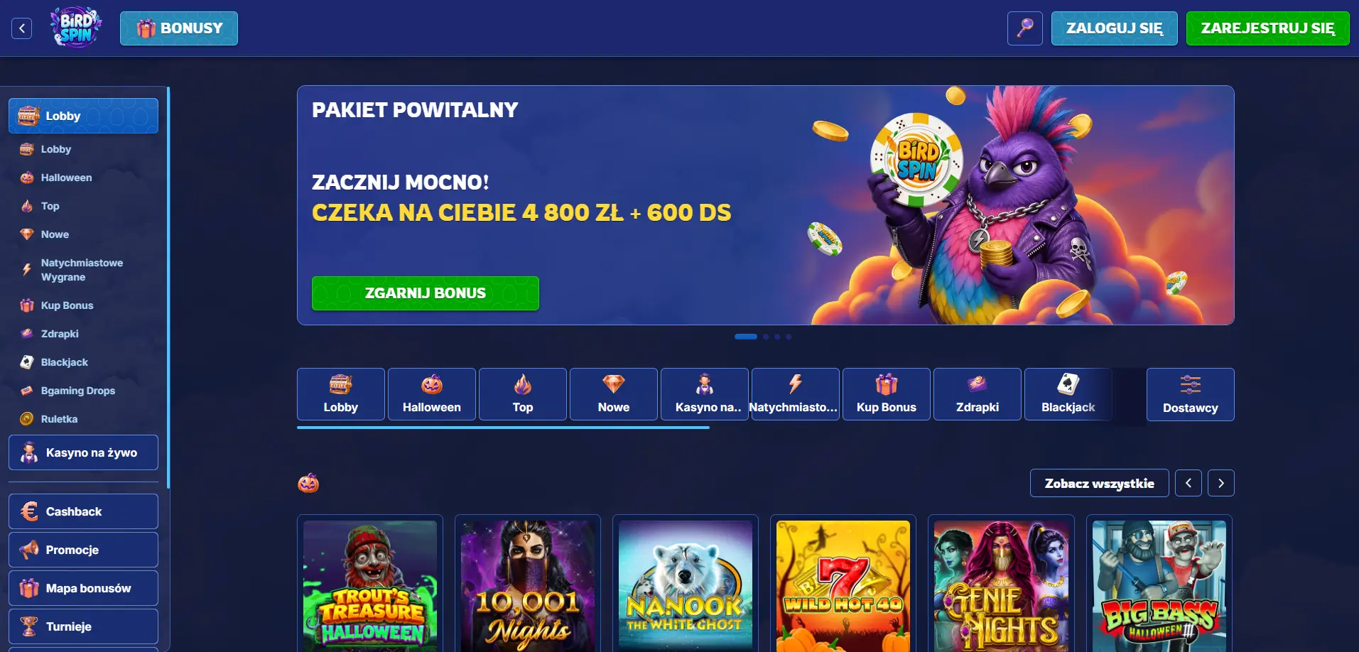 BirdSpinCasino-pl